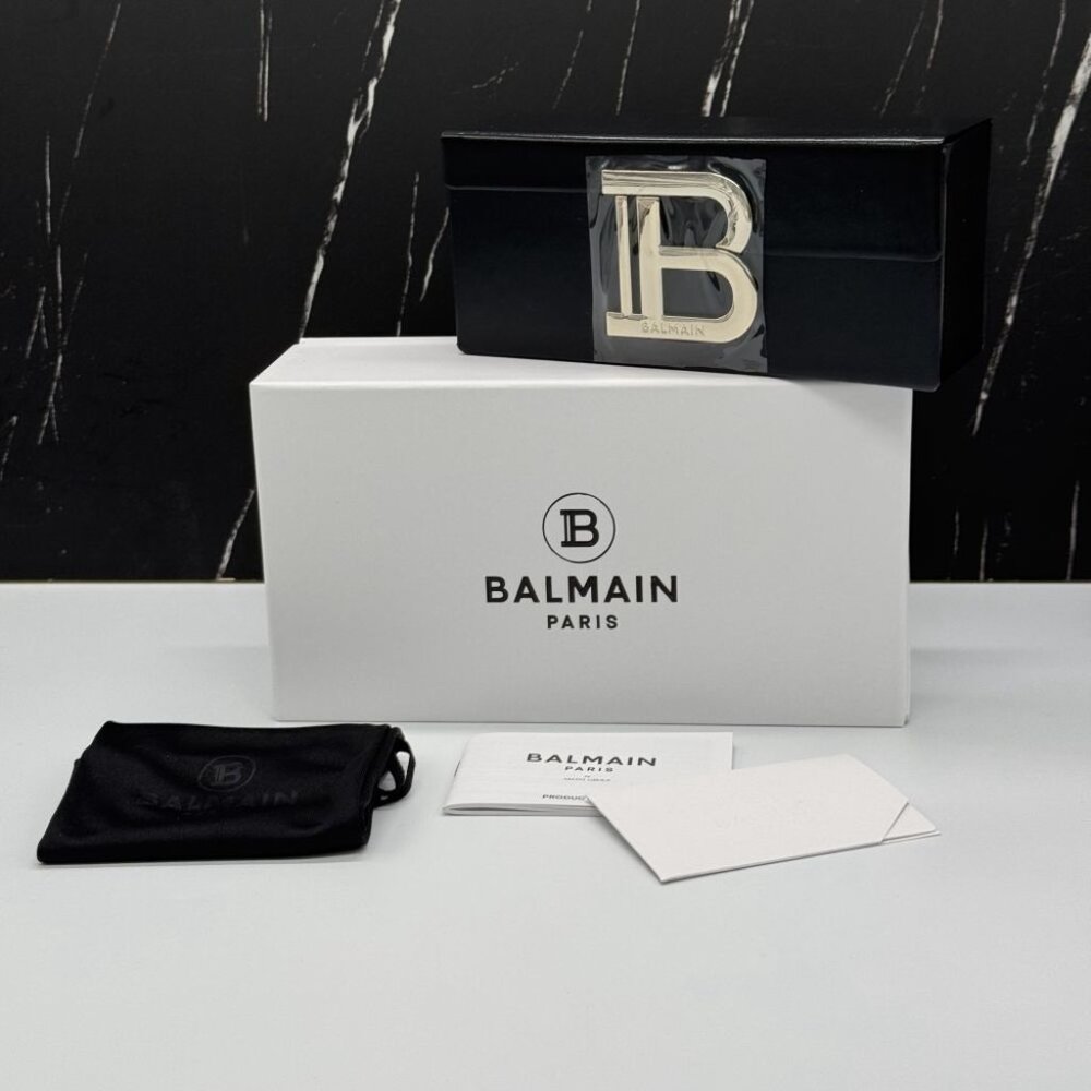 NEW BALMAIN ADMIRABLE WHITE/BROWN UNISEX SUNGLASSES BALMAIN BPS-130C - Picture 15 of 15